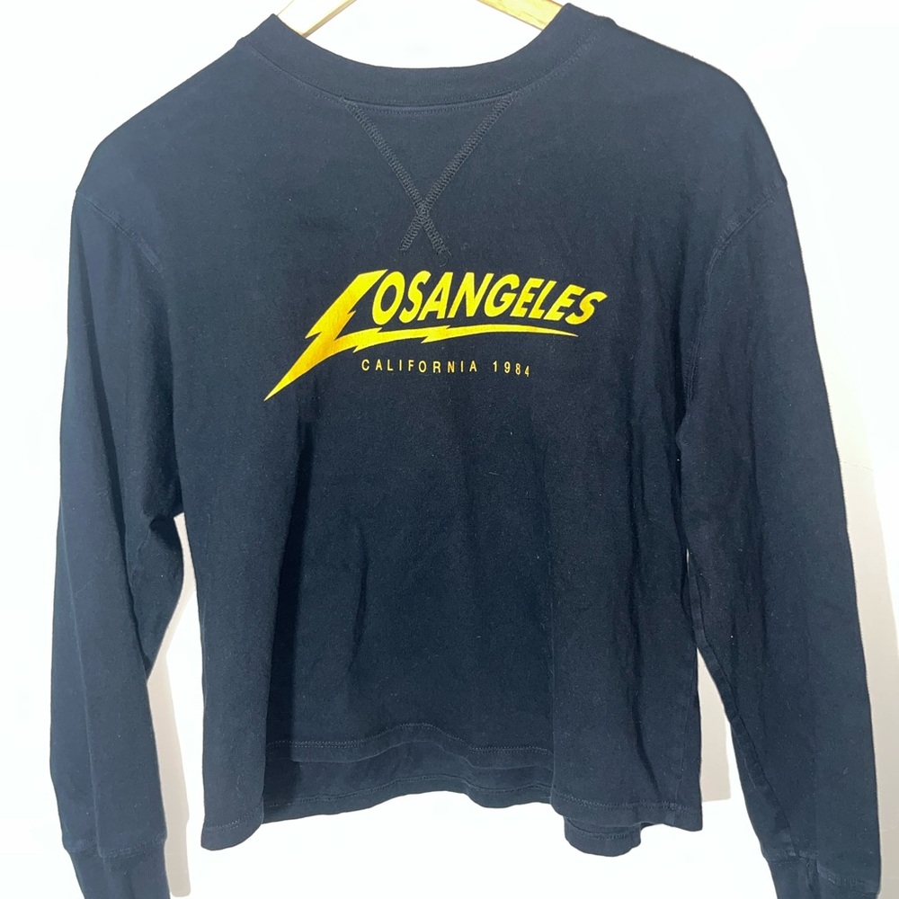 Los Angeles Graphic Black Sweater